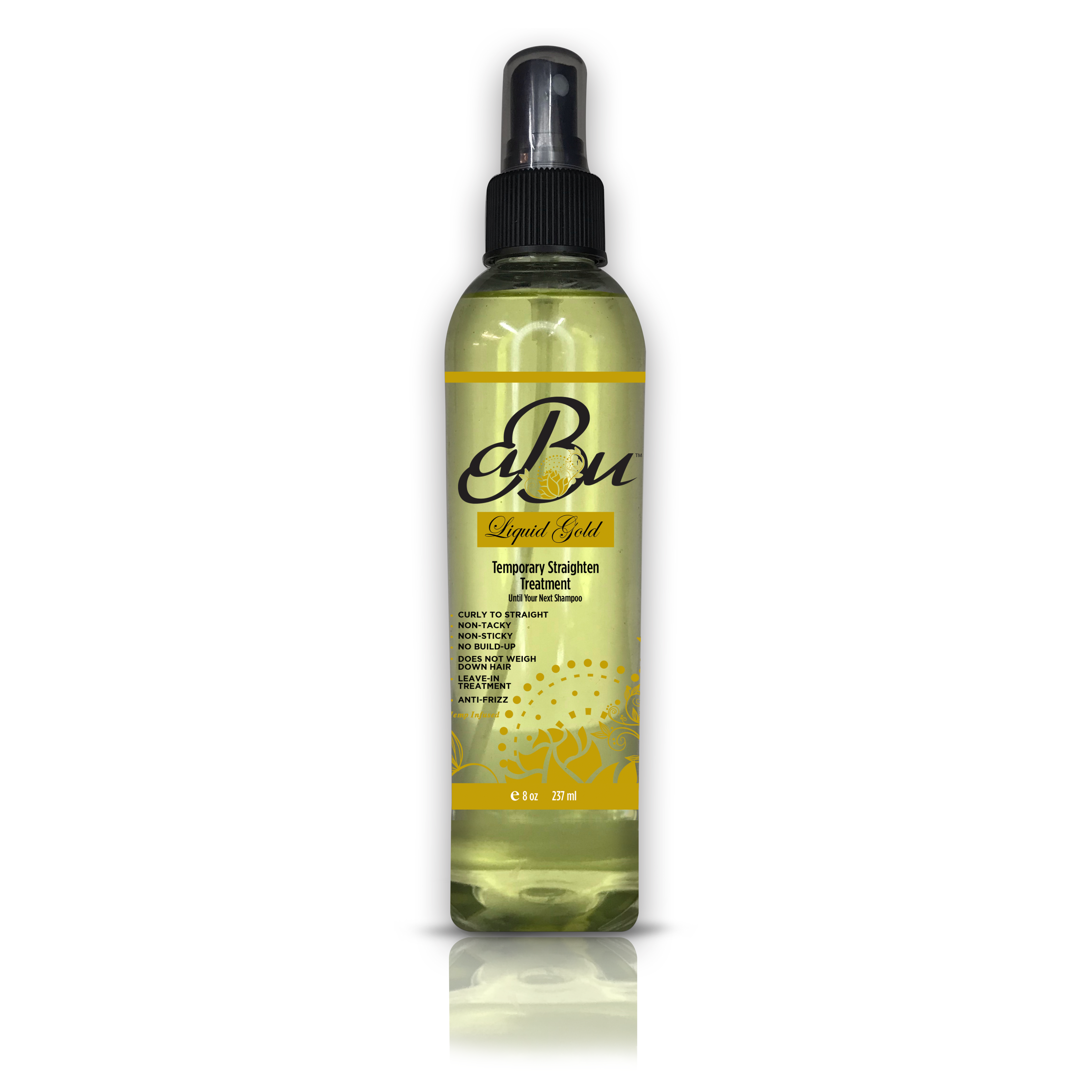 Liquid Gold Temporary Straightener