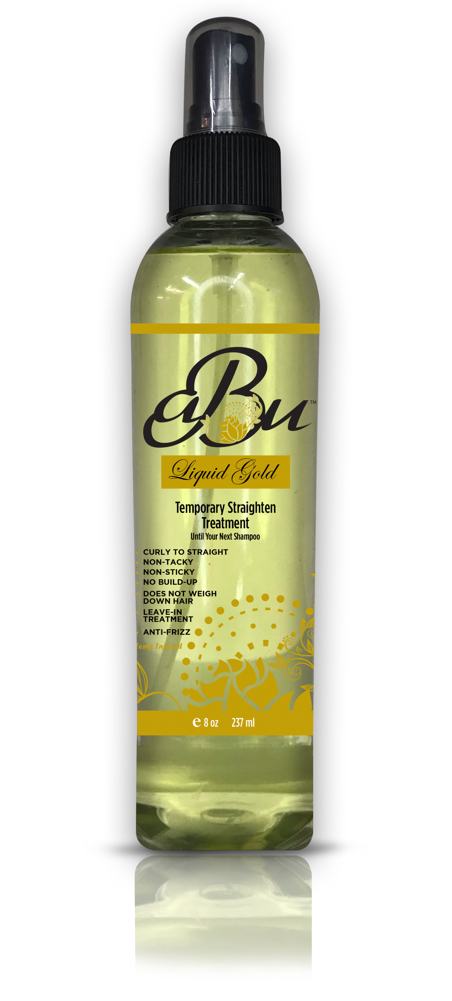 Liquid Gold Temporary Straightener